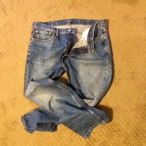 Men’s Levi’s 559 Straight Leg Light Wash Jean